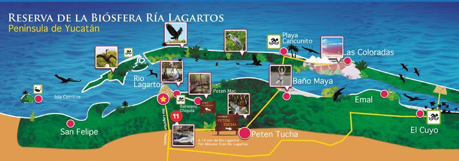 Casa Laguna Lagartos Hotel Río Lagartos Kültér fotó